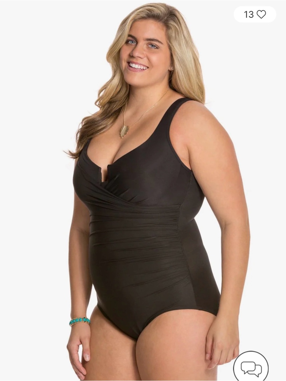 NWT Miraclesuit Must Haves Escape One Piece Swimsuit (size 16) - Picture 3 of 11
